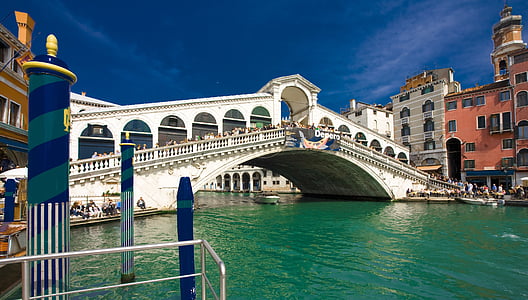 Italië, Venetië, Rialtobrug