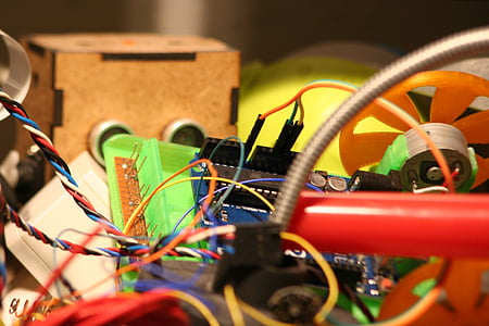 Arduino, farverige, plast