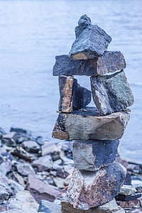 cairn, stones, stone tower, pile, tower cairn, art, artwork