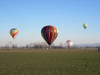 karstā gaisa baloni, festivalmongolfiere, krāsas, karstā gaisa balons, lido, gaisa transportlīdzeklis, piedzīvojums