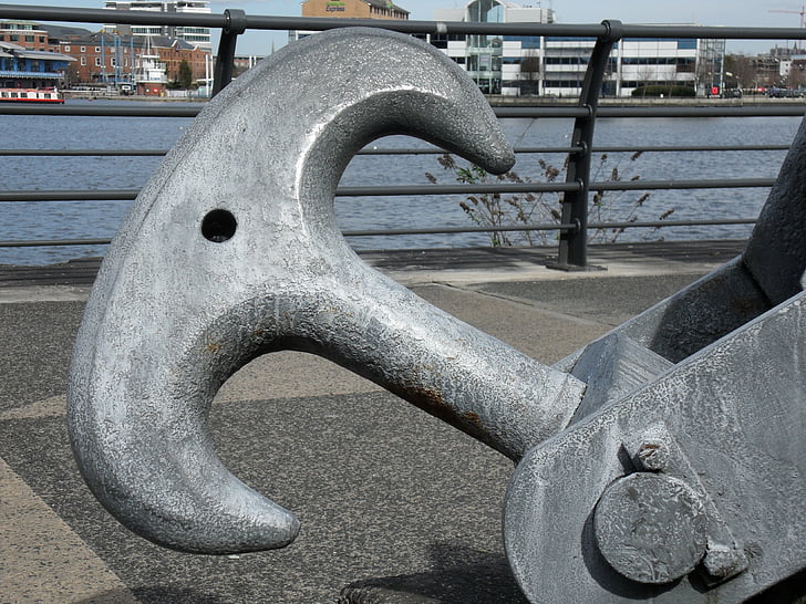 anchor, containing, security, industry, metal