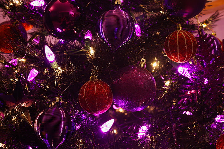 božič, božično drevo, drevo krilo, okraski, počitnice, drevo, dekoracija