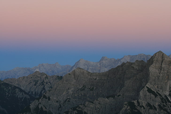 alpine, mountain summit, abendstimmung, panorama, mountain, nature, mountain Peak