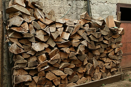 kayu bakar, desa, Georgia