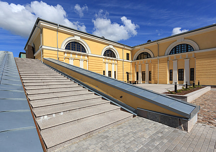 Letland, Daugavpils, Fort, gebouwen, Museum