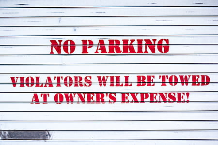 parkering, overtrædere, vil, trukne, ejere, udgifter, skilt