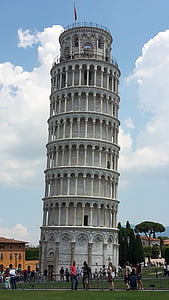 Pisa, kosi toranj, Italija, arhitektura
