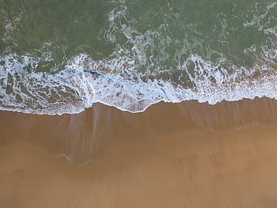 calma, relajación, ondas, de la marea, marea, Playa, Costa