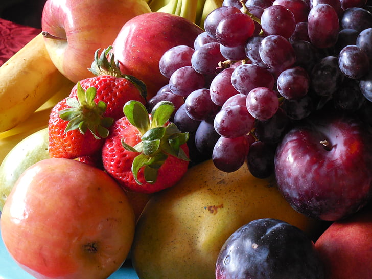 castron, fructe, produse alimentare, sănătos, proaspete, dieta, drag