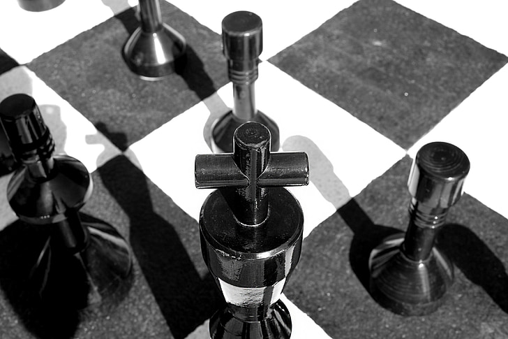 шах, играта, стратегия, съвет, конкуренцията, крал, пешка