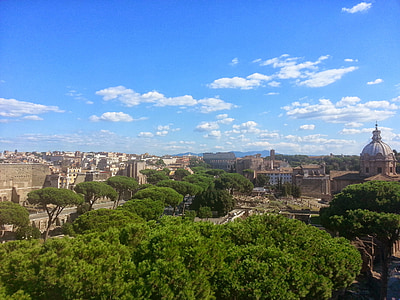 rome, italy, september in rome, park, city, old, historical