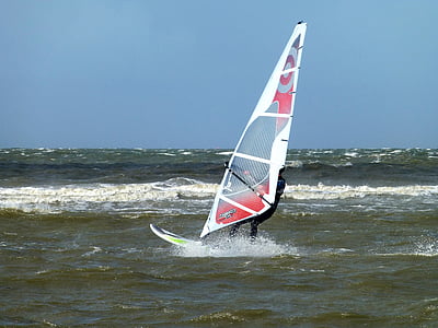 surfer, Βόρεια θάλασσα, Saint peter ording, Άνεμος, κύμα, Ενοικιαζόμενα, παραλία με άμμο