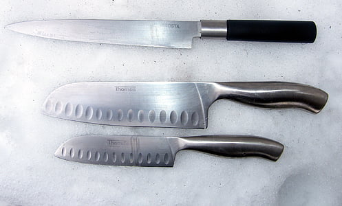 Nóż, narzędzia, stali, ze stali nierdzewnej, przybory kuchenne, metalu, nóż kuchenny