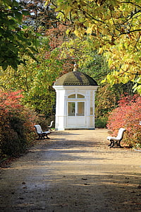forma, Ruta de acceso, Parque, Pabellón de, otoño, árbol, árboles