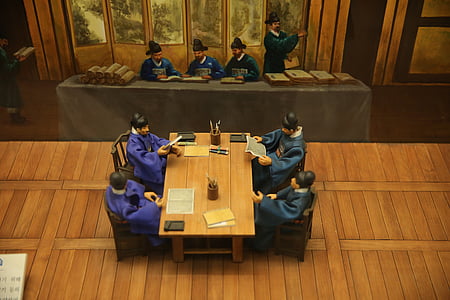 Musée, dynastie Joseon, Jeonju, gens, religion, moine - profession religieuse