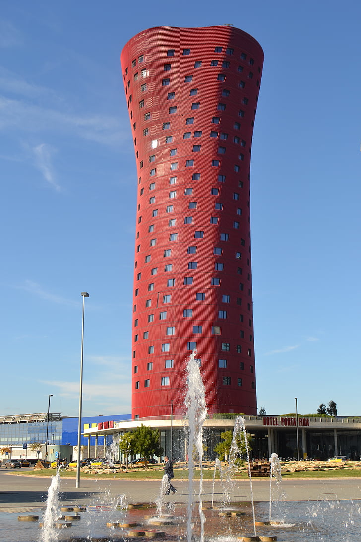 Barcelona, Hotel, Torre, Feria, edificio, singular