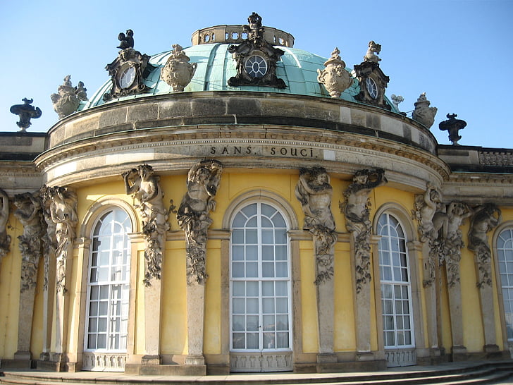 palasset, dekorere, arkitektur, monument, Frankrike, prakt, Versailles