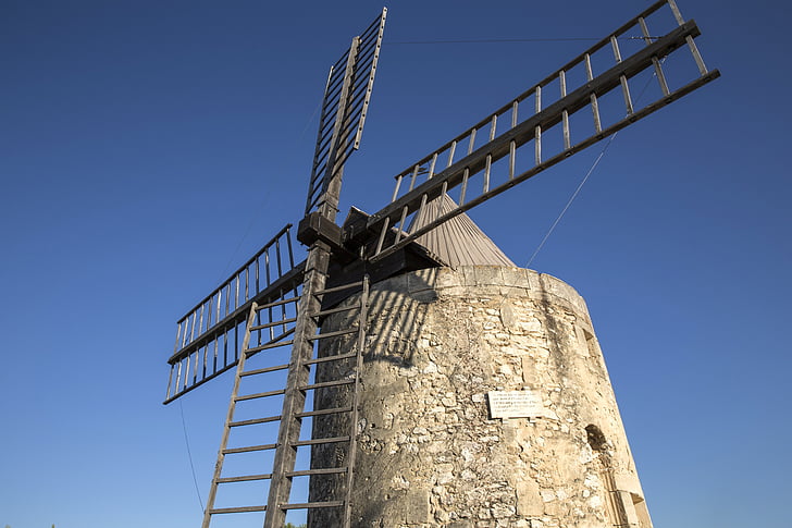 Provence, moinho de vento, moinho de Daudet