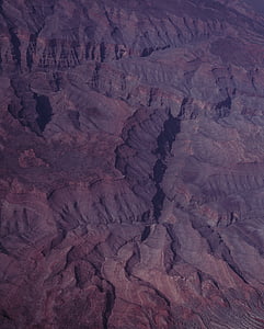 antena, skats, fotogrāfija, kalns, kanjonus, Aerial view, teritorija