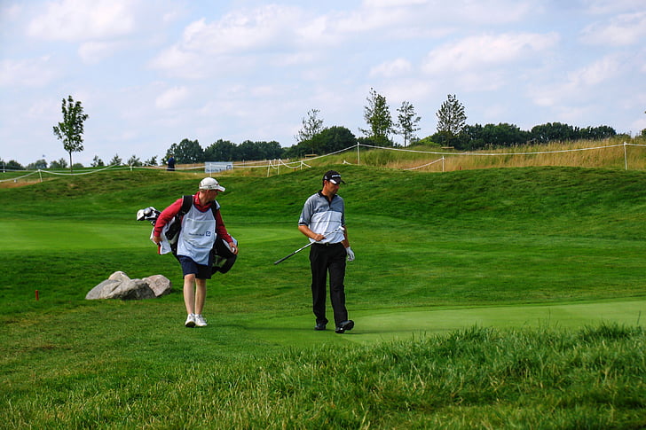 Edith harrington, profesionāla golfa, Golfers, golfa laukums, zaļa, Golf
