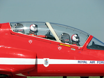 pilótafülke, Jet, repülőgép, Brit Királyi Légierő, légi közlekedés, katonai, sík