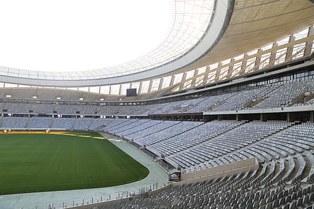 nogometni stadion, stadion, reda sjedala, tribina, Cape town, Južna Afrika