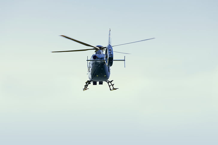 helikopter, polisen, luft övervakning, helikopterräddning, säkerhet, fluga, polishelikopter