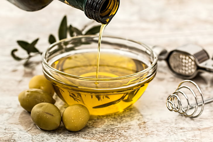 olive, huile, transparent, bol, alimentaire, cuisine, huile d’olive