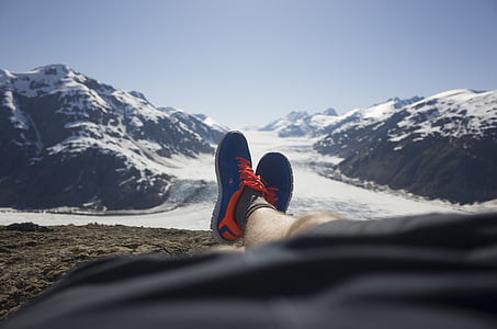 adventure, feet, landscape, mountain, outdoors, scenic, shoes