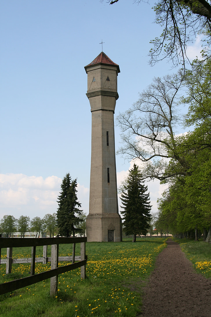 watertoren, het platform, Stud, Neustadt-dosse
