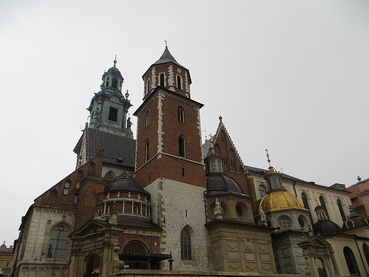 krakow, gate, poland, tower, krakow complex, krakow castle