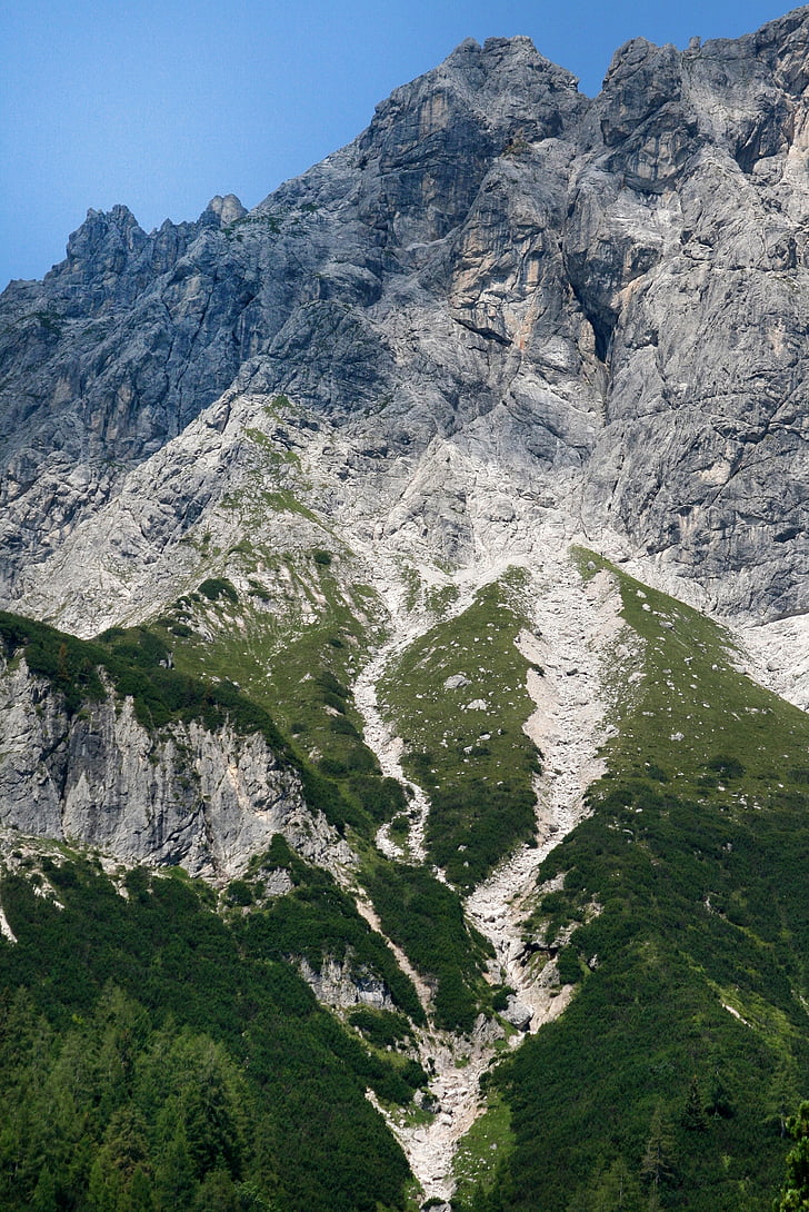 Österrike, Mountain, Alperna, bergen, resten, naturen, klättring