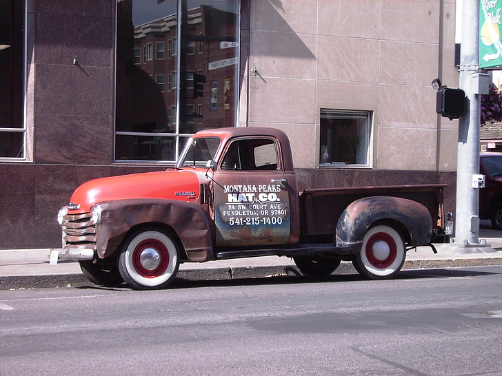 Oldtimer, Pendleton, auto, staré