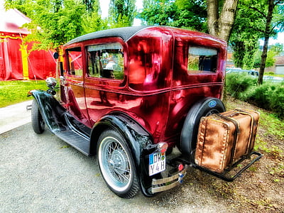 福特, 1930, 汽车, 自动, 汽车, 旅行, 运输