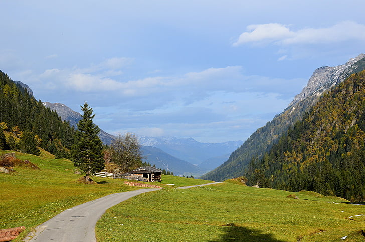gschnitztal, Gschnitz, laponesalm, Tirol, Áustria, montanhas