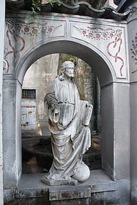 statue de, marbre, sculpture, monument, Pierre, art