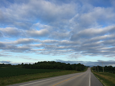 Sky, Road, landskap, motorväg, Utomhus, molnet, sommar