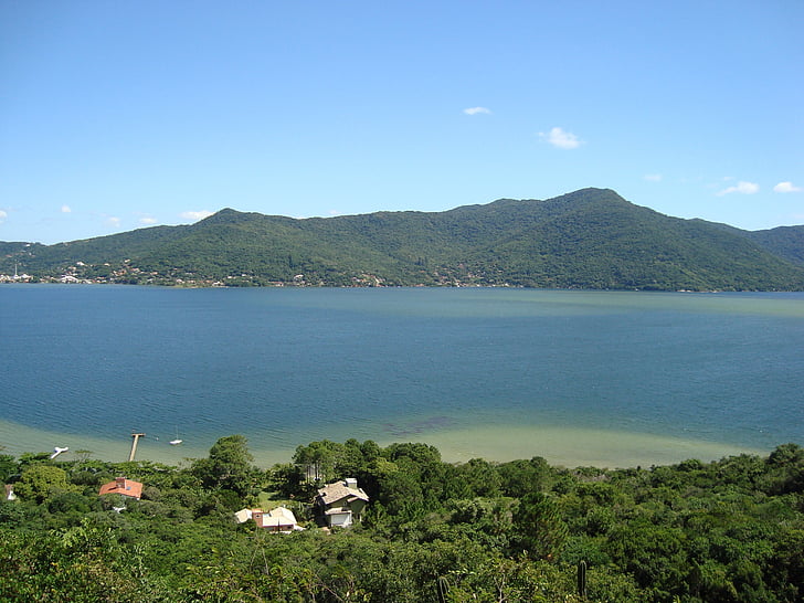 Brazília, Santa catarina, Mar, természet, hegyi, nyári, tenger
