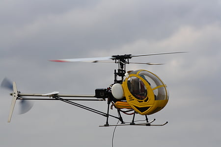 modelismo RC, helicóptero, modelo, fabricación de modelo de escala