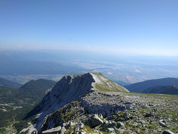 Alpine, Pegunungan Pirin, batu, pemandangan, puncak, pegunungan, petualangan