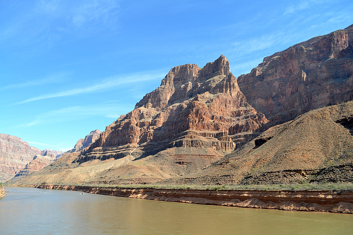 Grand canyon, reka, Colorado, Canyon, rock, pogled, turizem