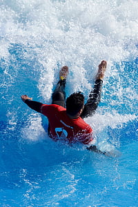 Осень, прыжок, воды, водные виды спорта