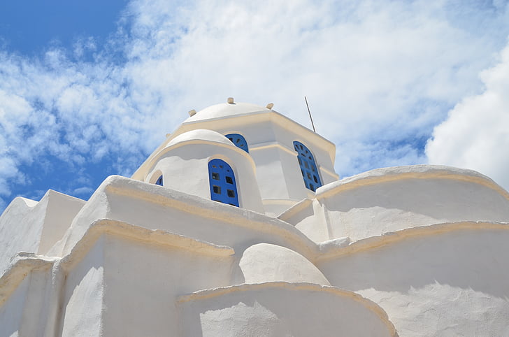 Sifnos, Grèce, Cyclades, Grec, traditionnel, voyage, blanc