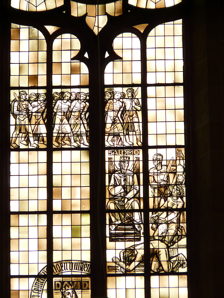 kyrkans fönster, glasfönster, abstrakt, helt enkelt, kyrkan, tror, heliga