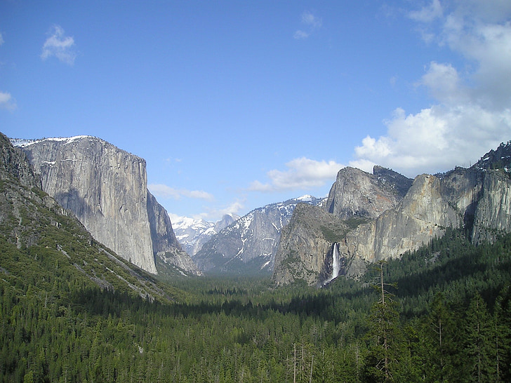 é.-u., Yosemite, Parc national, el capitan, Parc national d’Yosemite, Californie, montée