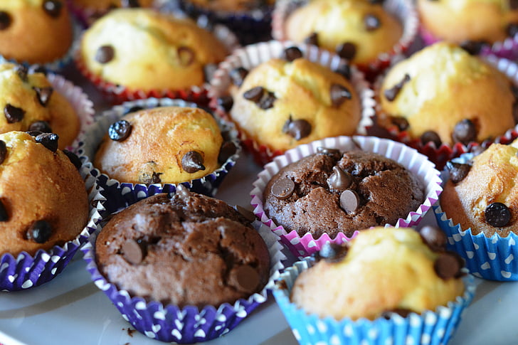 muffins, muffins, Bun, bränning, baka, tårta, cookie