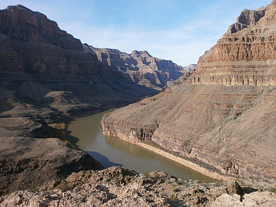 Grand canyon, öken, Amerika