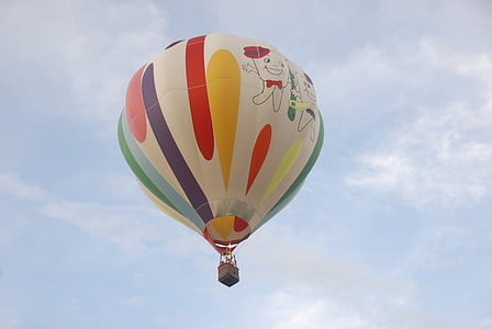 horká, vzduchu, bublina, let balonem, Foley, Alabama
