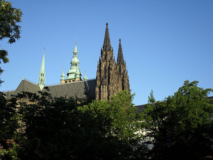 Praha, bažnyčia, Čekijos Respublika, istoriškai, Senamiestis, Lankytinos vietos, pastatas