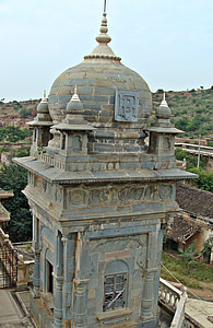 Torre, Palacio, piedra, histórico, Palacio Patwardhan, jamkhandi, Karnataka